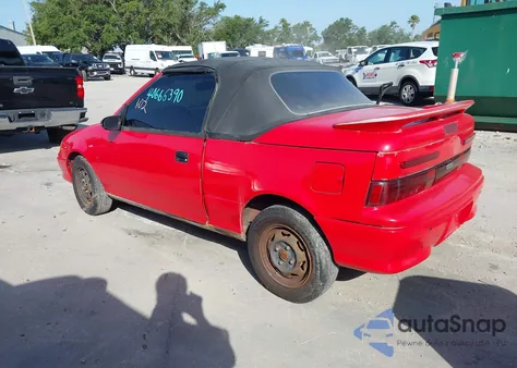 1993 Geo Metro Lsi Sprint Cl from USA, damaged, VIN JG1MR3365PK209184
